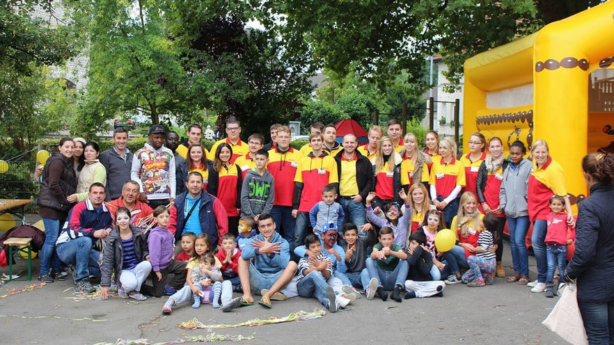 Dhl volunteering 2